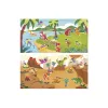 Janod My Arts & Crafts Conjunto de Autocolantes Reutilizáveis Dinossauro para Bebés 2+