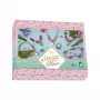 Janod Kit criativo para criar joias com caixa de arrumação Fadas Magic Fairies 6+