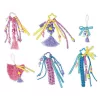 Janod Conjunto Criativo DIY Bag Charm para Porta-chaves, Conjunto de Bricolage em Feltro, a partir de 7 anos