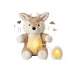 Cloud B Love Light Buddies Finley Fawn Peluche Calmante com Luz Noturna e Máquina de Sons
