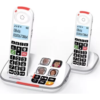 Swissvoice Xtra 2355 Duo Telefone sem fios DECT, branco