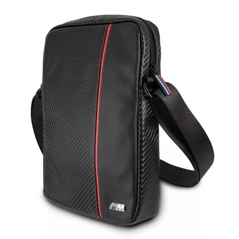 BMW Capa para tablet 8 polegadas Carbon Red Stripe preto