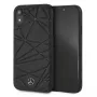Mercedes-Benz MEPERHCI61QGLBK Capa rígida Twister para iPhone XR preto