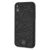 Mercedes-Benz MEPERHCI61QGLBK Capa rígida Twister para iPhone XR preto