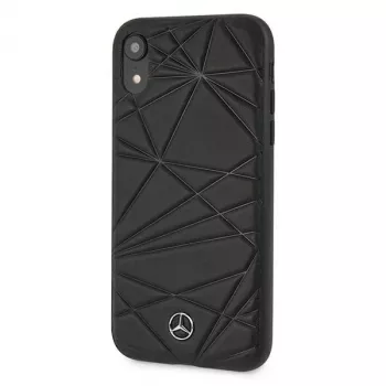 Mercedes-Benz MEPERHCI61QGLBK Capa rígida Twister para iPhone XR preto
