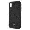 Mercedes-Benz MEPERHCI61QGLBK Capa rígida Twister para iPhone XR preto