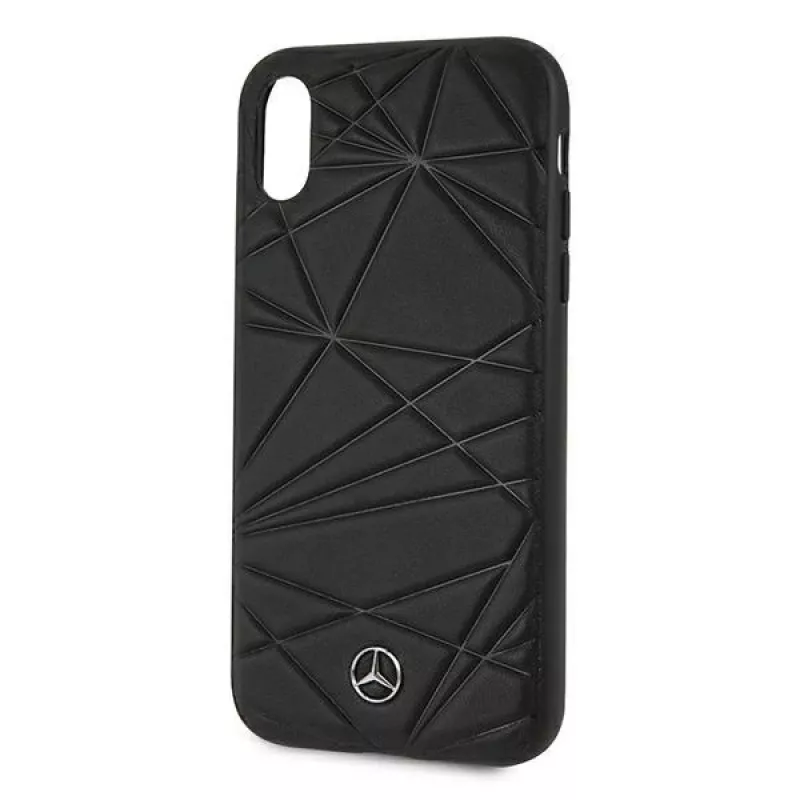 Mercedes-Benz MEPERHCI61QGLBK Capa rígida Twister para iPhone XR preto