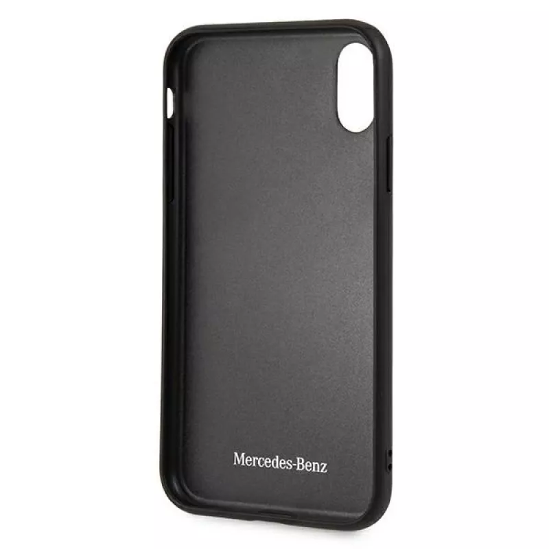 Mercedes-Benz MEPERHCI61QGLBK Capa rígida Twister para iPhone XR preto