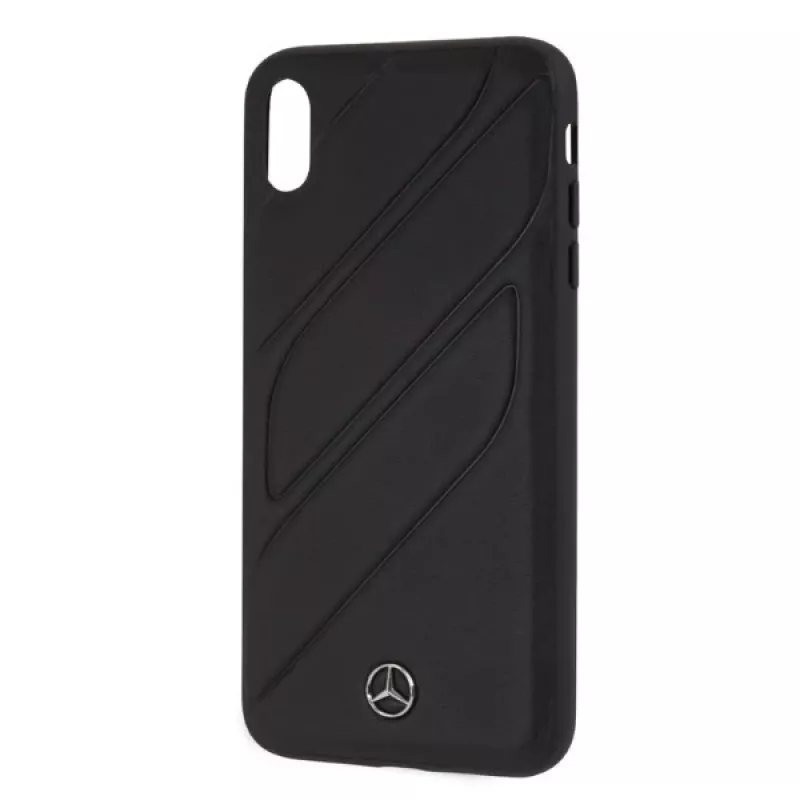 Mercedes-Benz Capa rígida New Organic I para Apple iPhone XS Max - preto