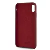 Mercedes-Benz MEHCI65SILRE Capa rígida em silicone para Apple iPhone Xs Max, vermelho