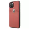 Ferrari Capa rígida em pele Off Track para Apple iPhone 11 Pro - vermelho