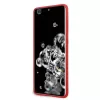 Ferrari Capa rígida FESSIHCS69RE Capa traseira em silicone para Samsung Galaxy S20 Ultra - vermelho