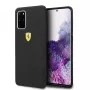 Ferrari Capa rígida FESSIHCS67BK Capa traseira em silicone para Samsung Galaxy S20+ (G985) - preto