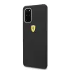 Ferrari Capa rígida FESSIHCS67BK Capa traseira em silicone para Samsung Galaxy S20+ (G985) - preto