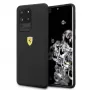 Ferrari Capa rígida FESSIHCS69BK Capa em silicone para Samsung Galaxy S20 Ultra - preto