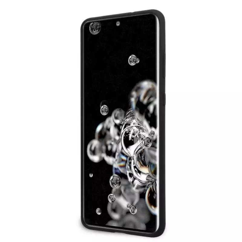 Ferrari Capa rígida FESSIHCS69BK Capa em silicone para Samsung Galaxy S20 Ultra - preto