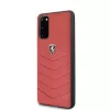 Ferrari Capa rígida FEHQUHCS62RE Heritage para Samsung Galaxy S20, vermelho