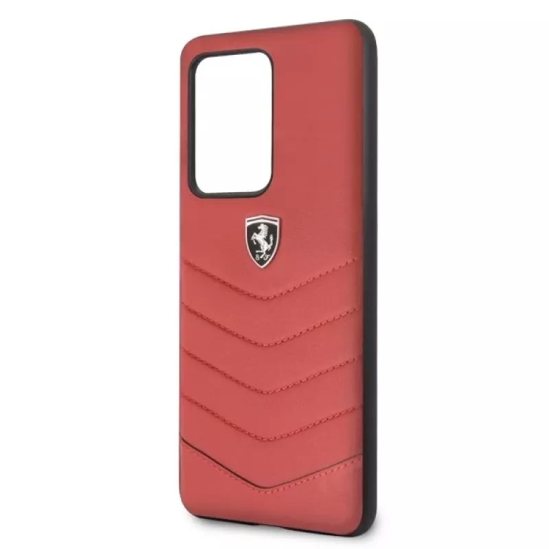Ferrari Capa rígida FEHQUHCS69RE para Samsung Galaxy S20 Ultra G988, Red Heritage