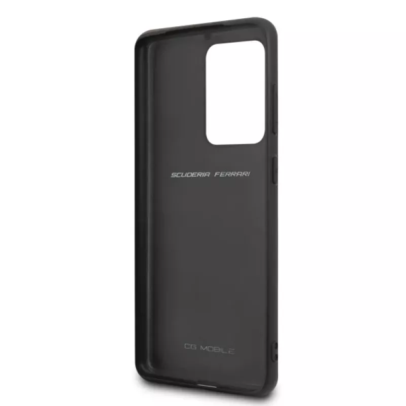 Ferrari Capa rígida FEHQUHCS69RE para Samsung Galaxy S20 Ultra G988, Red Heritage