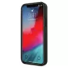 Ferrari FEOGOHCP12MBK Capa rígida perfurada Off Track para iPhone 12 / 12 Pro 6,1 polegadas - preto