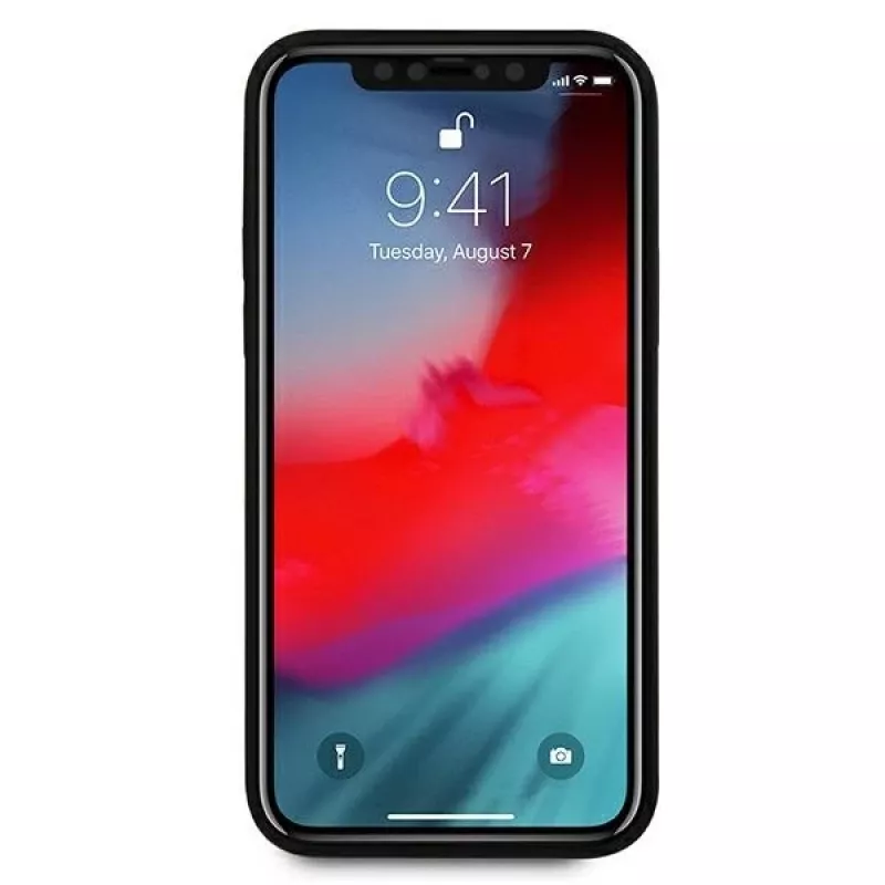 Ferrari Capa rígida acolchoada Off Track para Apple iPhone 12 Pro Max 6,7 polegadas preto