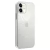 Guess GUHCP12S3D4GTR Capa rígida transparente para iPhone 12 mini 4G 3D Pattern Collection