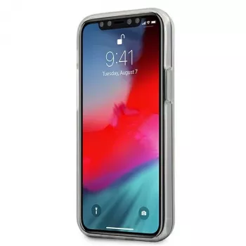 Guess GUHCP12SPCU4GGPI Capa rígida para iPhone 12 mini 5,4 polegadas rosa 4G Gradient