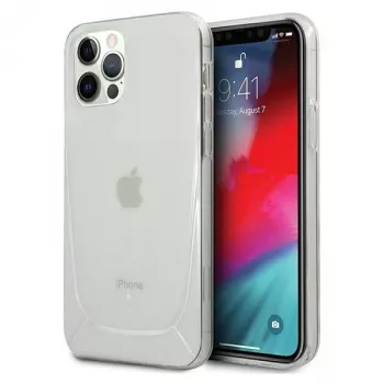 MERCEDES-BENZ Capa rígida transparente para iPhone 12/12 Pro 6,1 polegadas Transparent Line