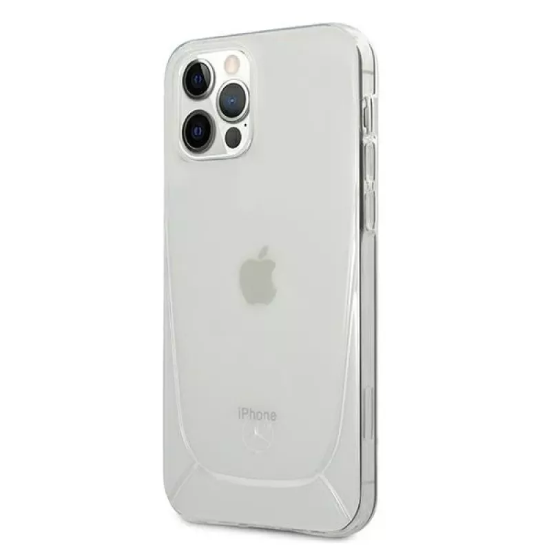 MERCEDES-BENZ Capa rígida transparente para iPhone 12/12 Pro 6,1 polegadas Transparent Line