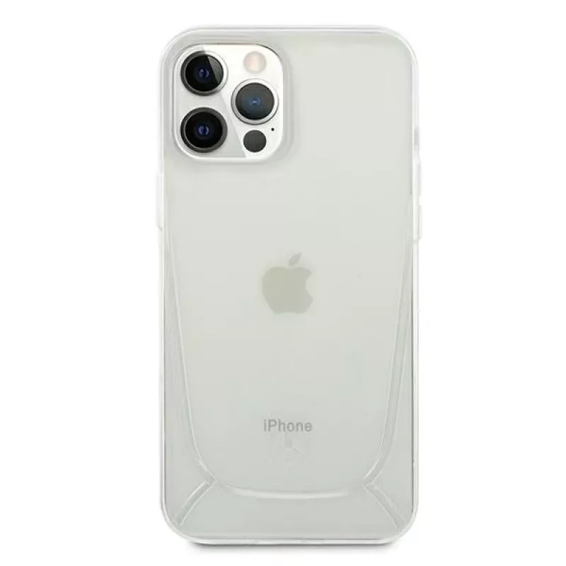 MERCEDES-BENZ Capa rígida transparente para iPhone 12/12 Pro 6,1 polegadas Transparent Line
