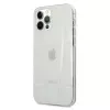 MERCEDES-BENZ MEHCP12MCLCT Capa rígida transparente para iPhone 12/12 Pro 6,1 polegadas Transparent Line