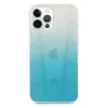 Mercedes-Benz MEHCP12MCLGBL Capa rígida azul para iPhone 12/12 Pro 6,1 polegadas Transparent Line