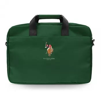 U.S. POLO ASSN. US Polo Torba USCB15PUGFLGN mala para portátil 16 polegadas verde