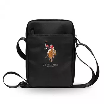 U.S. POLO ASSN. Torba USTB8PUGFLBK mala de tiracolo para tablet 8 preta