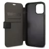 U.S. POLO ASSN. Polo Embroidery Collection capa tipo livro para iPhone 12/12 Pro 6,1 polegadas preta