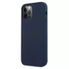Guess Script Vintage capa rígida para Apple iPhone 12 / iPhone 12 Pro 6,1 polegadas azul