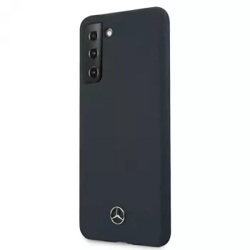 Mercedes-Benz Silicone Line capa rígida para Samsung Galaxy S21 - azul
