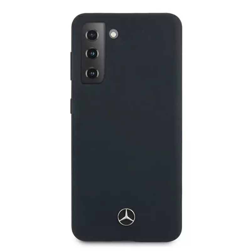 Mercedes-Benz Silicone Line capa rígida para Samsung Galaxy S21 - azul