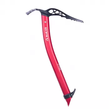Piolet Blue Ice Akila LT com pá - Patrol Red 42 cm