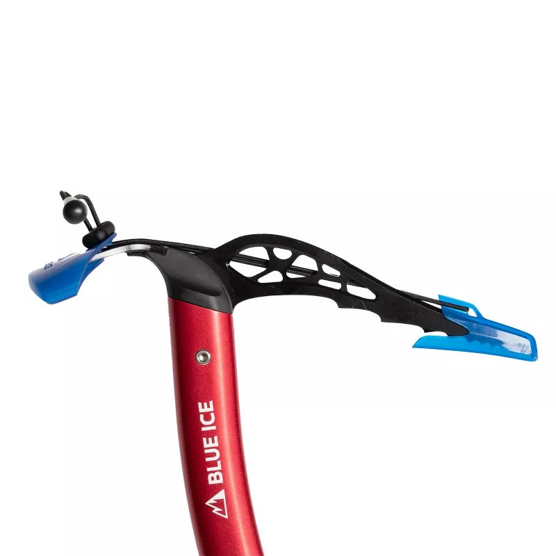 Piolet Blue Ice Akila LT com pá - Patrol Red 42 cm