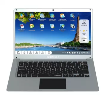 Ordissimo Eve 4 14 N5100/8GB/256GB SSD/1x USB 3.2/1x USB 2.0 sem sistema operativo - 256 GB - 8 GB