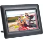 AGFAPHOTO Agfa Photo LED HD 7 Moldura Digital com Relógio e Calendário APF700 preta