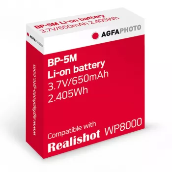AgfaPhoto ABP5M Bateria de câmara de vídeo