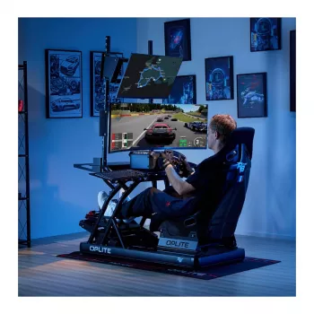 Oplite Suporte de Monitor R8 Monitor Único Preto Retail (OP-R8-SMMB)