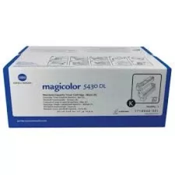 Cartucho de toner original Konica Minolta 1710582-001 preto para magicolor 5430 série