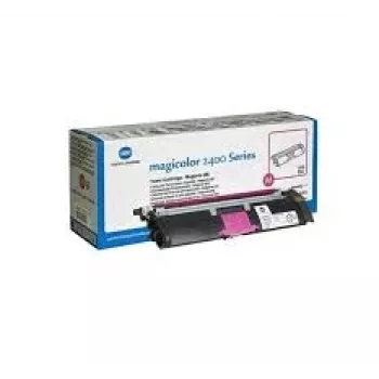 Cartucho de toner original Konica Minolta 1710589-006 A00W232 magenta para magicolor 2400/2500 série