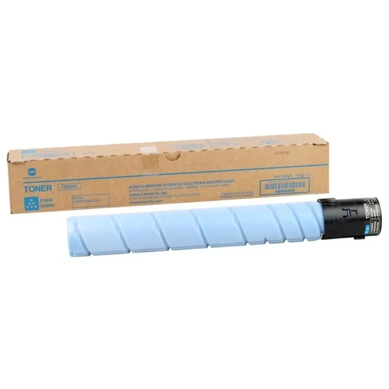 Konica Minolta Cartucho de toner ciano de alta capacidade A06V453, original
