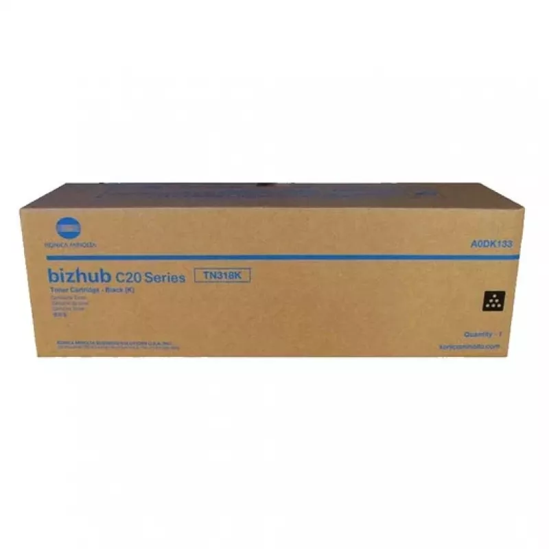 Cartucho de toner original Konica Minolta TN-318C ciano A0DK453