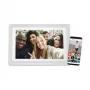 Moldura digital Braun DigiFrame 1020 WiFi 10,1 polegadas branca acrílico
