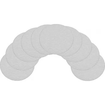 HAZET 9033-5-04/10 Almofadas de lixa de substituição, grão 320, 76,2 mm, 10 unid.